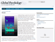 Tablet Screenshot of aglobalpsychology.com